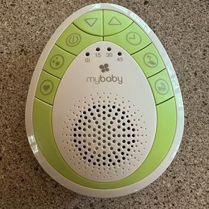 Mybaby baby sound machine portable heartbeat, ocean, nature